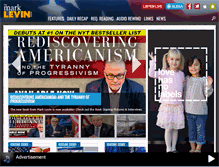 Tablet Screenshot of marklevinshow.com